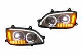 Kenworth T660 08-16 Full LED Performance Black Headlights
