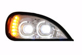 Freightliner Columbia FULL LED Headlights | Chrome | Pair (LH+RH) | 1996 - 2015