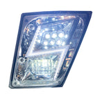 Copy of Volvo VNL 03-17 Full LED Fog Light Lamp Lightning Style Chrome | Pair | (LH+RH)