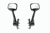 Freightliner Cascadia Hood Mirrors WIth LED Signal Lights Chrome| Pair (RH & LH)
