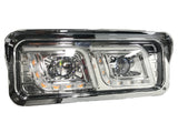 Peterbilt/Kenworth/FLD Full LED Headlights Assembly Set (LH+RH)